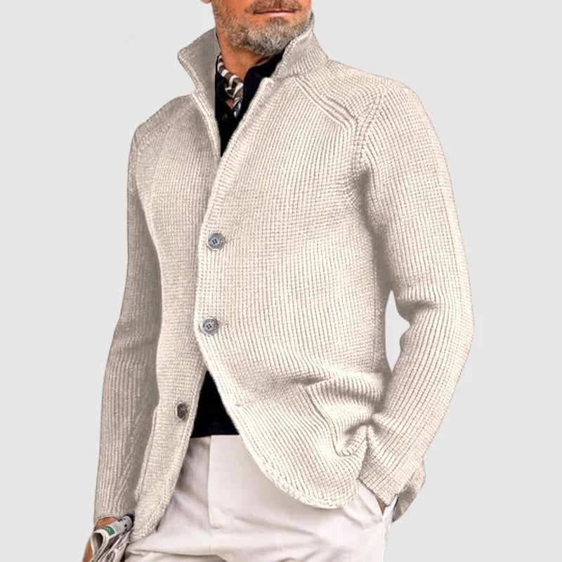 Sergio™- Maglione elegante rifinito a mano