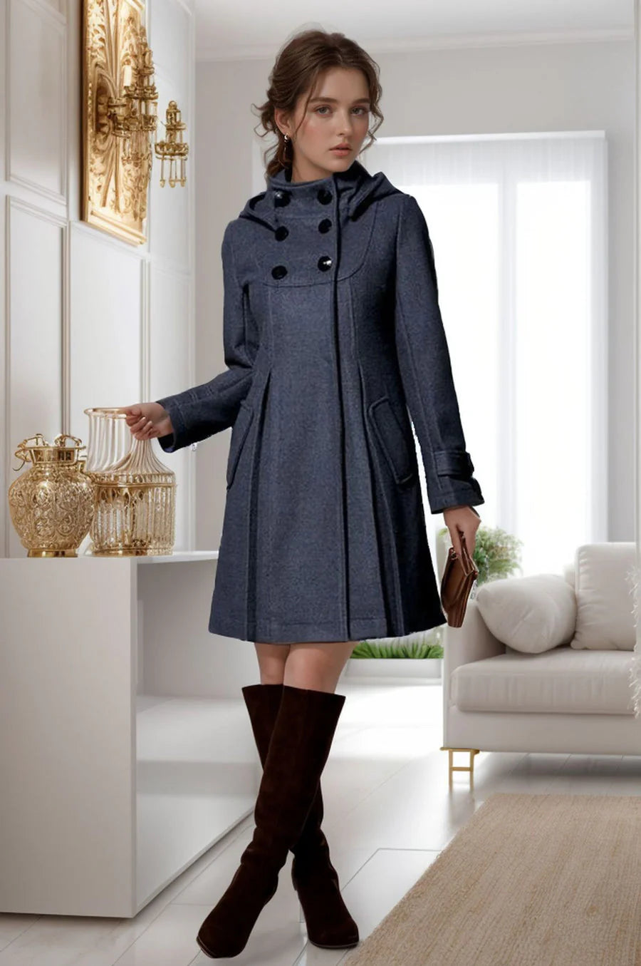 Lara™ - Cappotto di artigianato italiano