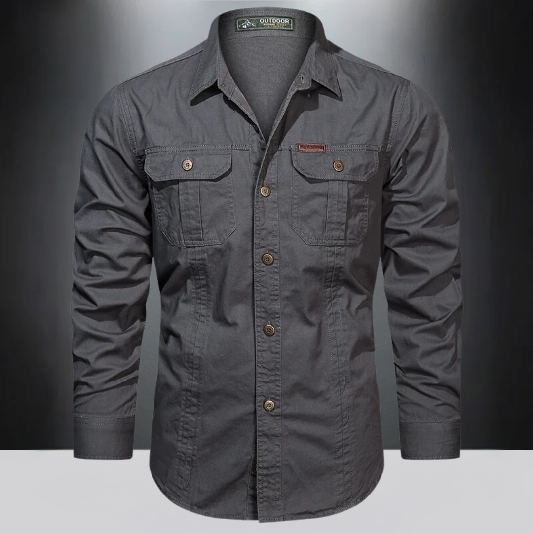 Markus™ | Camicia Cargo in Cotone