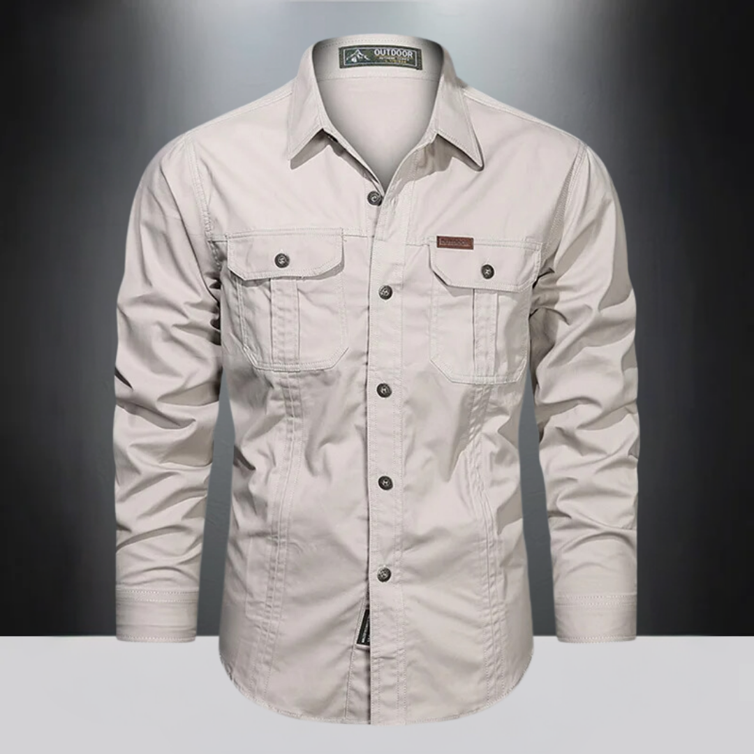 Markus™ | Camicia Cargo in Cotone