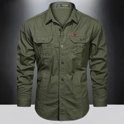 Markus™ | Camicia Cargo in Cotone