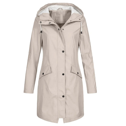 Monica™ Trench con cappuccio