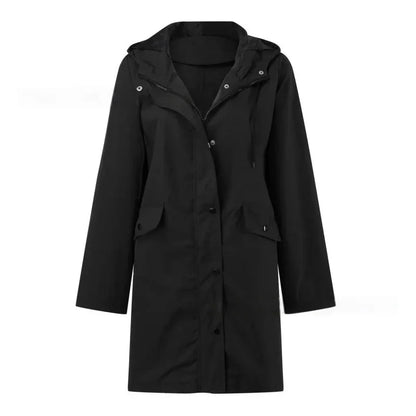 Monica™ Trench con cappuccio