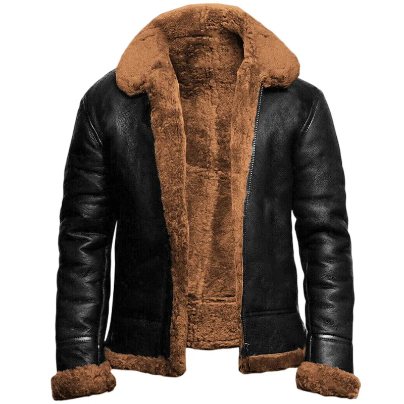 Bruce™ | Cappotto Invernale in Pelle