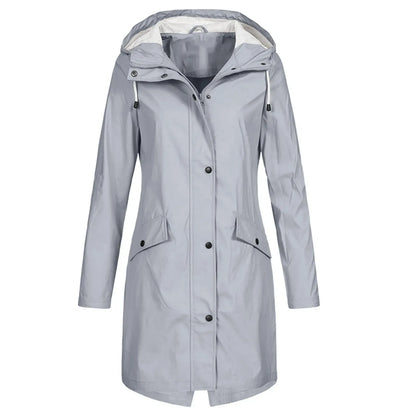 Monica™ Trench con cappuccio