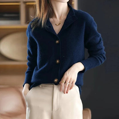 Katia™ - Cardigan in lana morbida