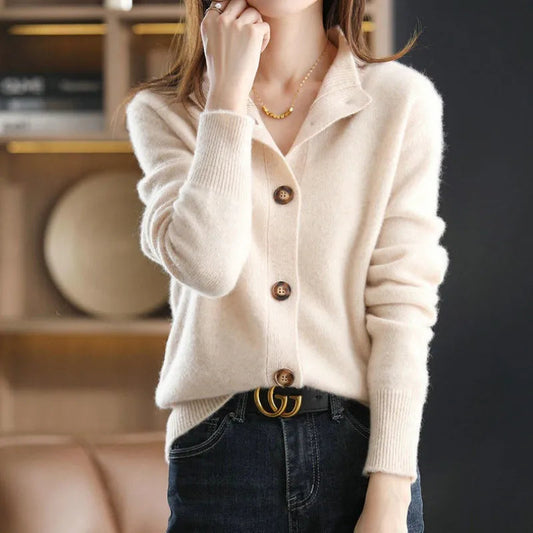 Katia™ - Cardigan in lana morbida