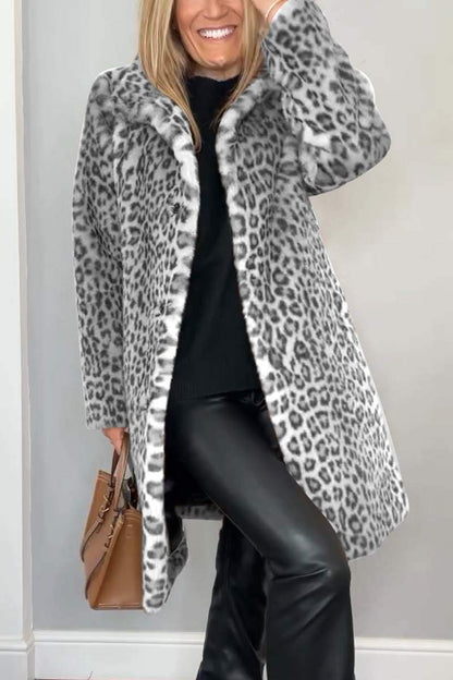 Daisy™ - Cappotto leopardato chic e raffinato