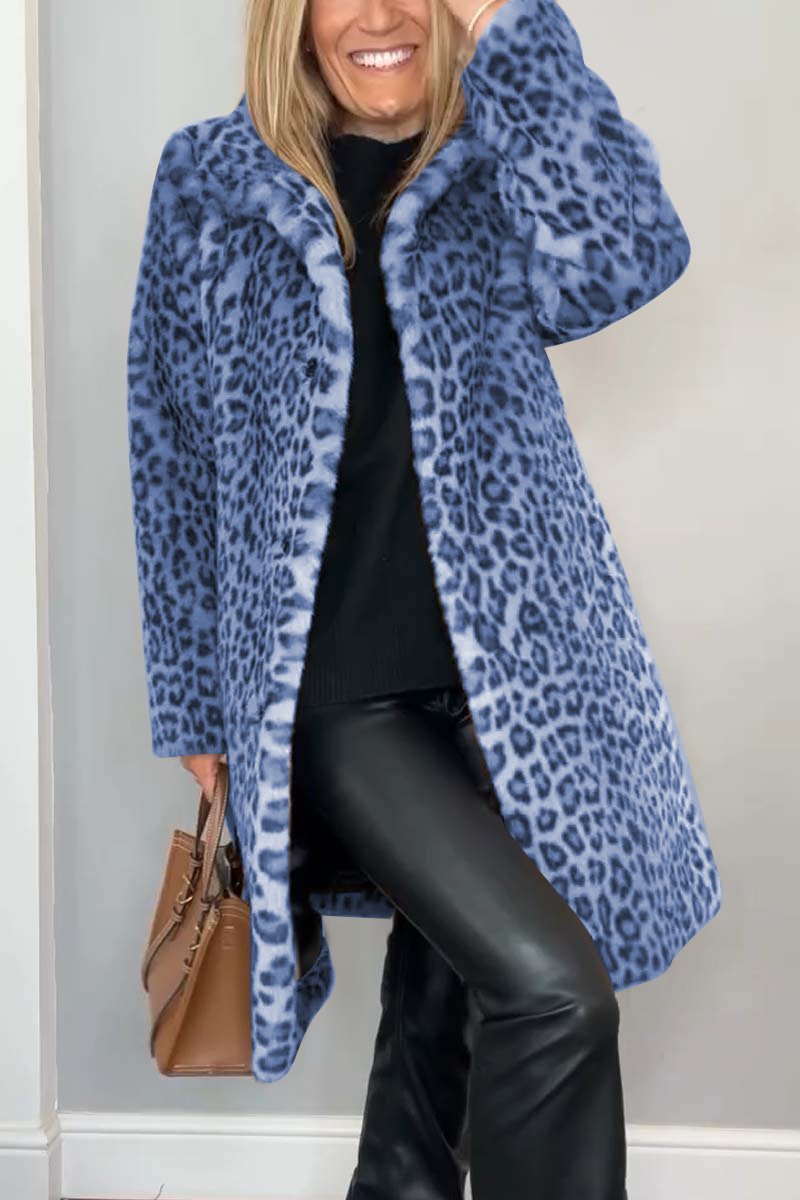 Daisy™ - Cappotto leopardato chic e raffinato